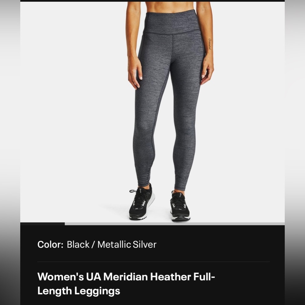 NWT Under Armour Meridian Leggings with Pockets